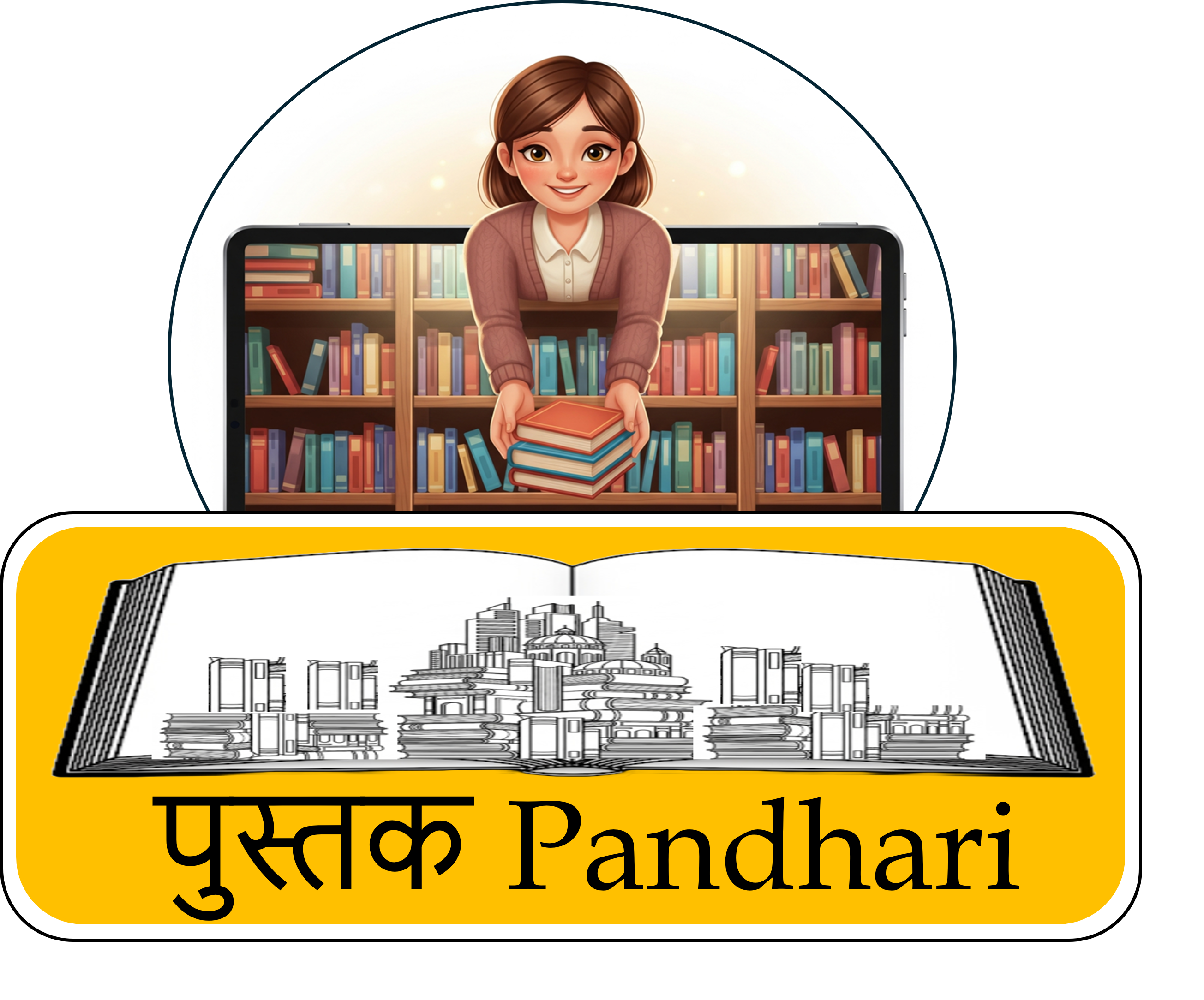 Pustak Pandhari Logo